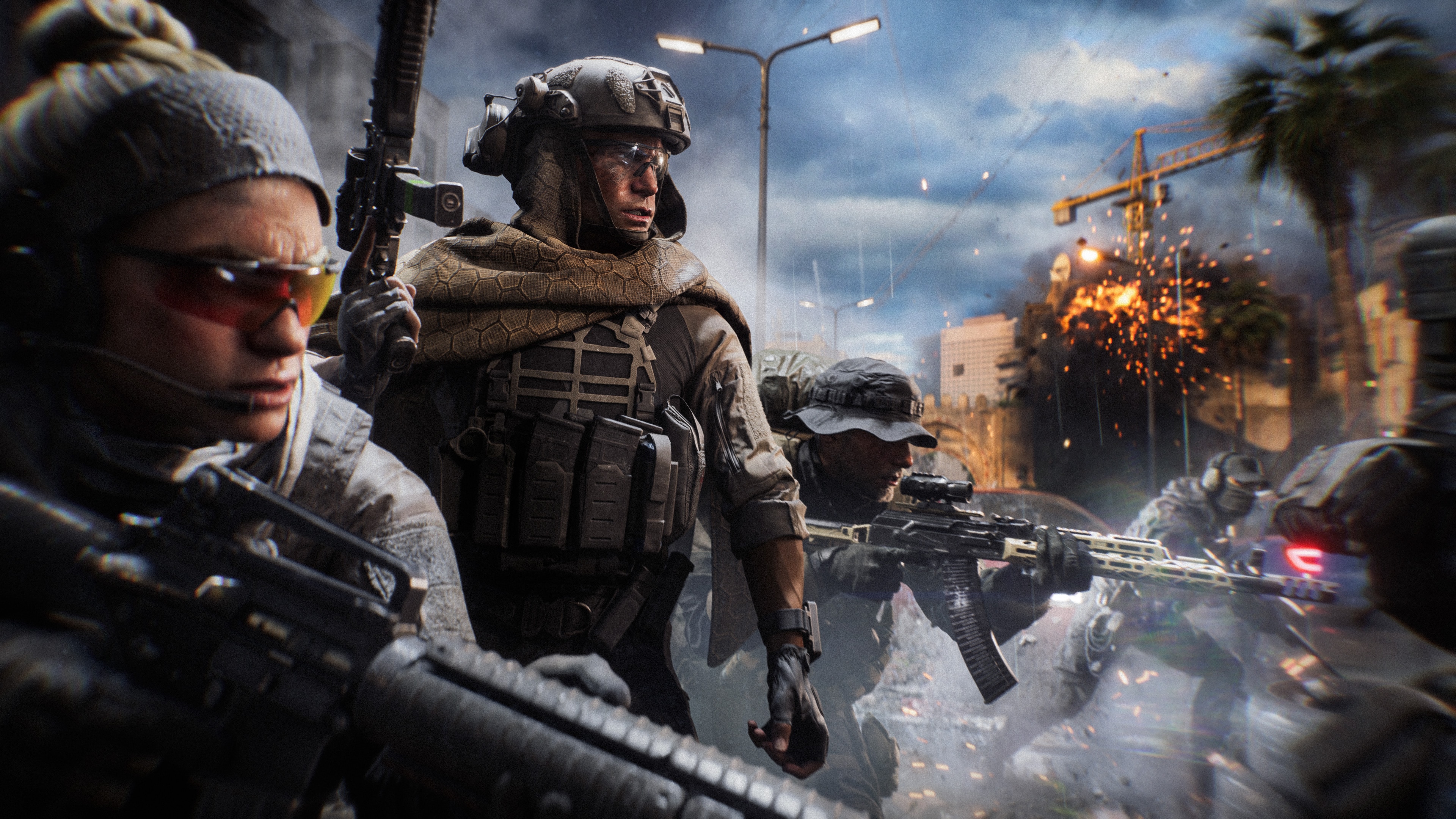 Официальный кадр Battlefield 6 в городском бою