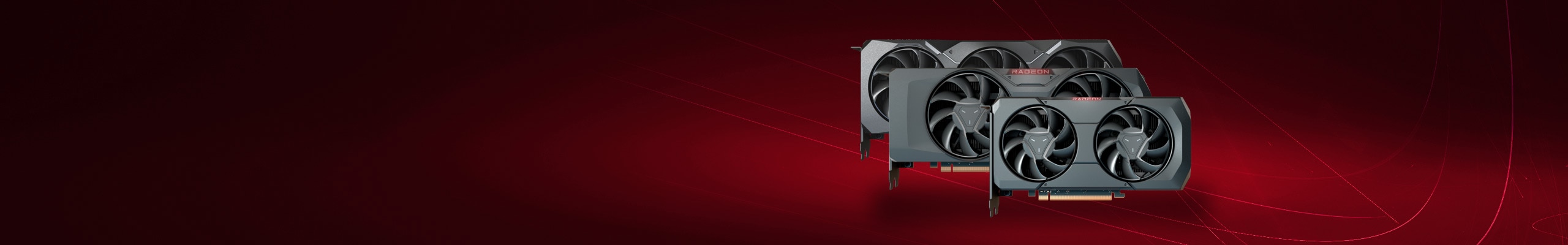Официальное изображение видеокарт AMD Radeon RX 7000