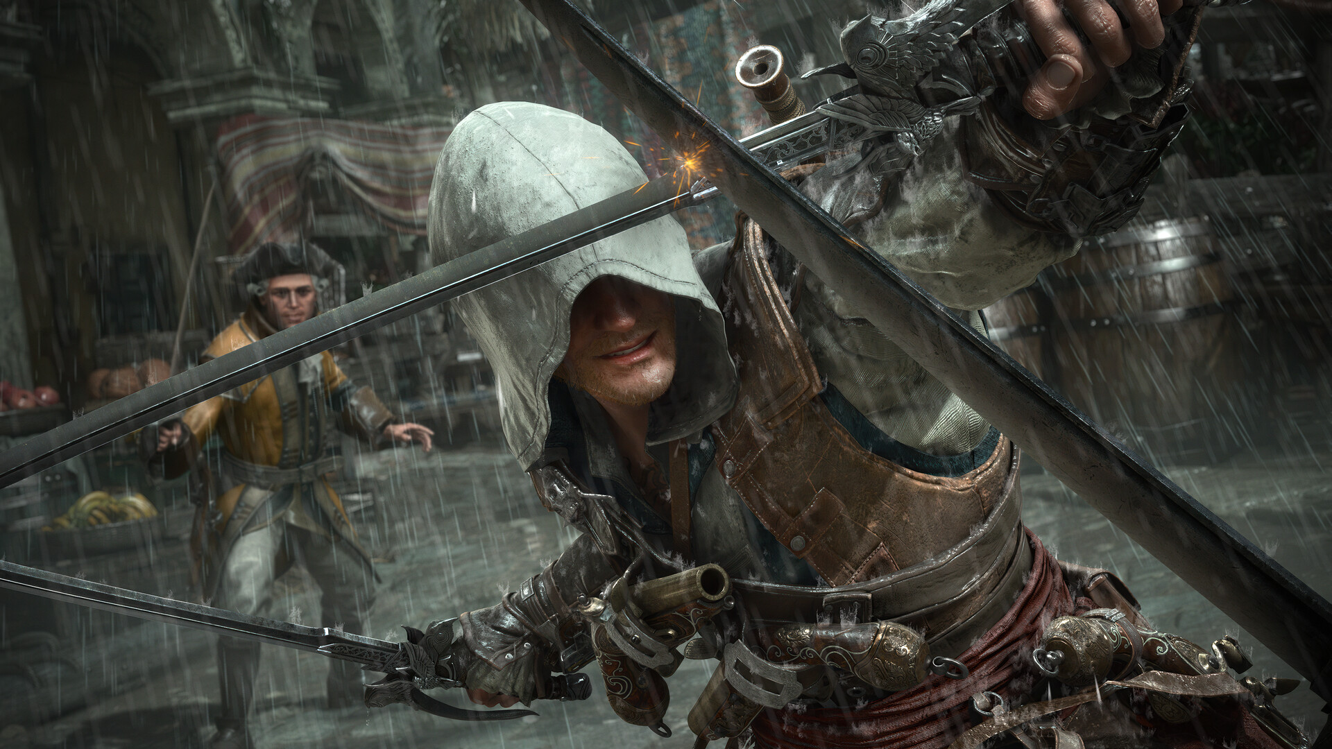 Официальный скриншот Assassin's Creed Black Flag Resynced в городе