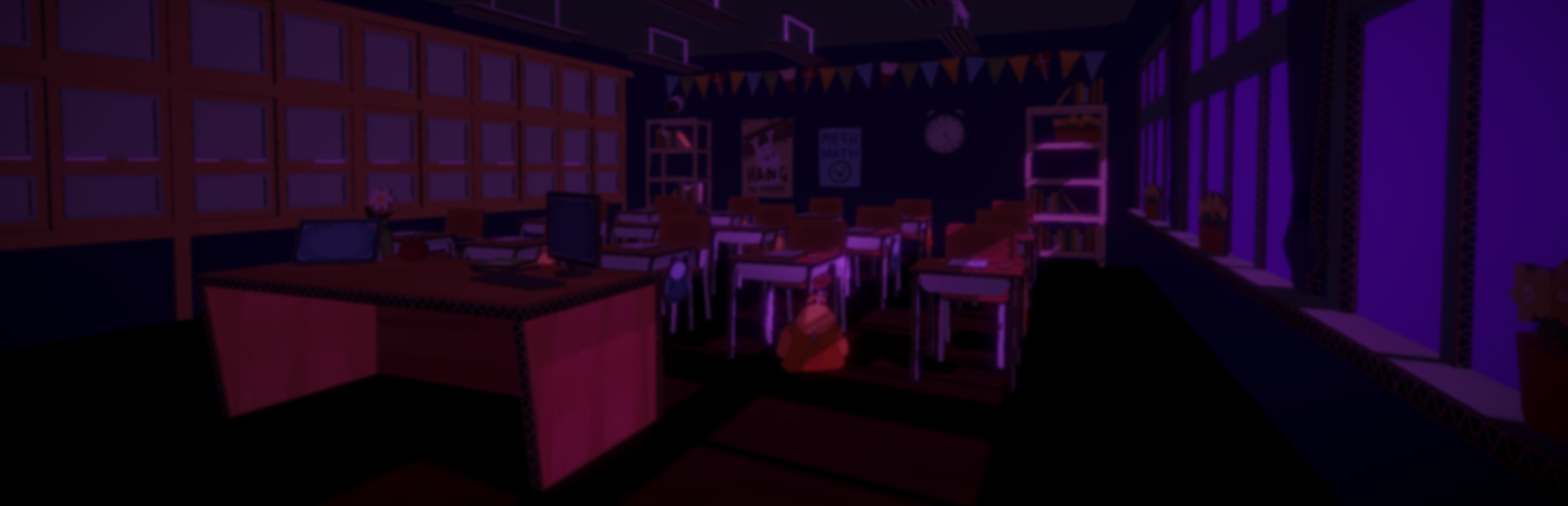 Официальный широкий Steam-арт Damn Exam