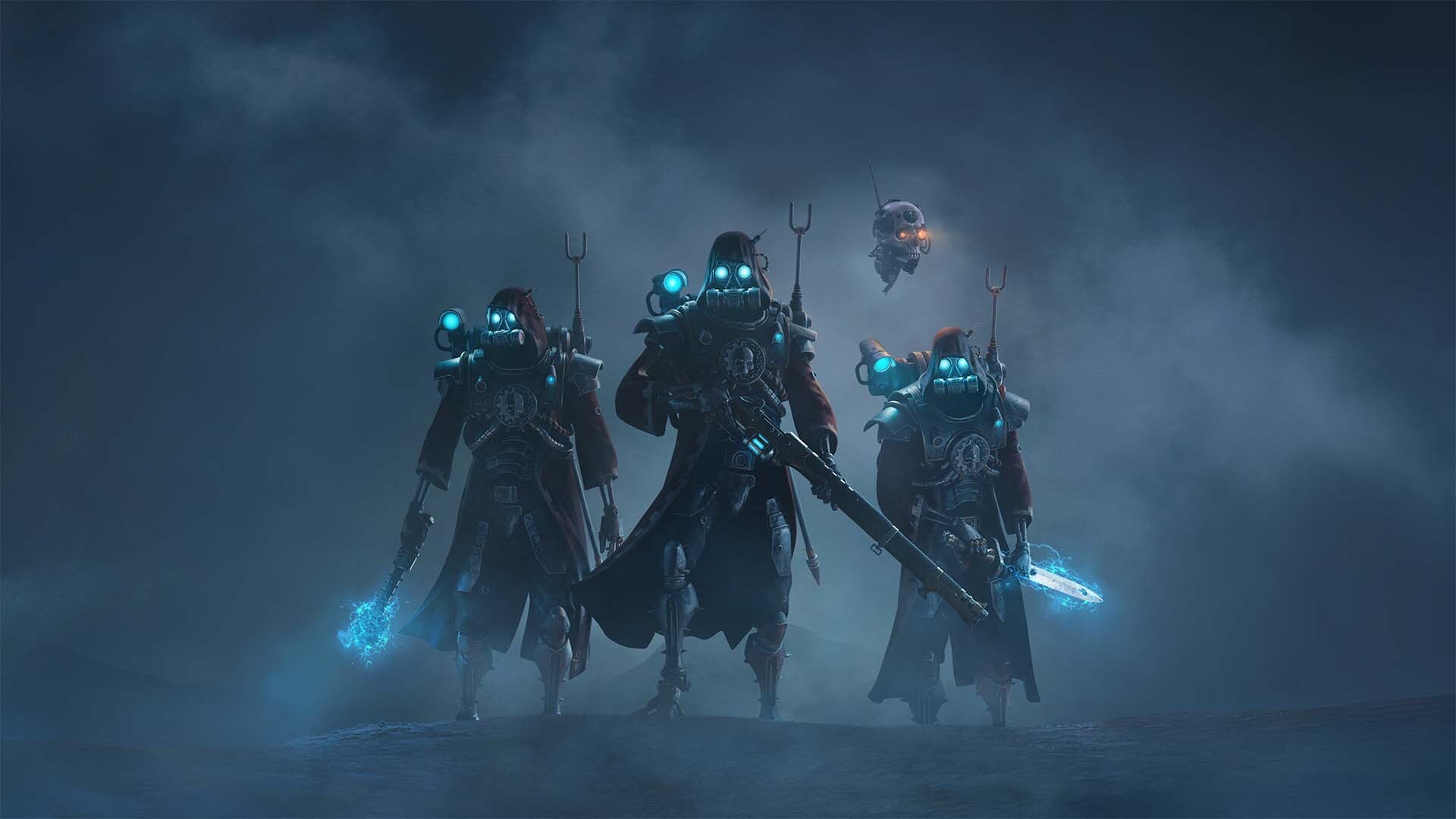 Официальный арт класса Skitarii для Warhammer 40,000: Darktide