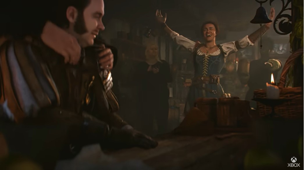 Официальный кадр Fable с бытовой сценой Albion