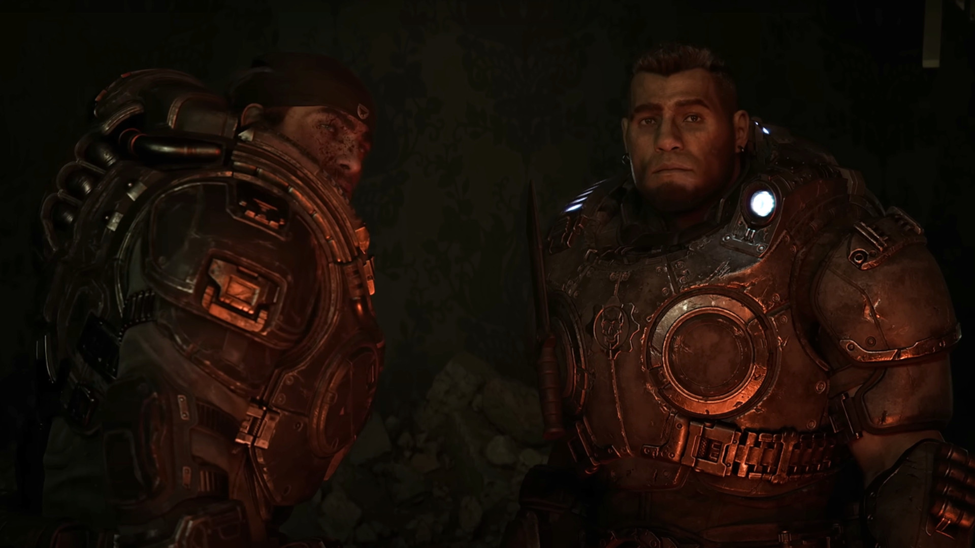 Официальный кадр Gears of War: E-Day с Marcus и Dom