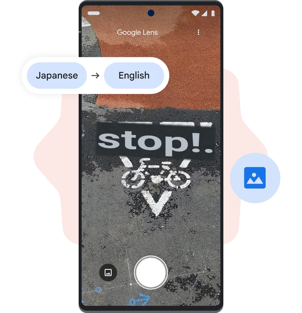 Официальный visual Google Translate с переводом через камеру и Lens