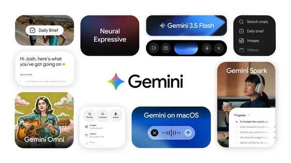 Официальное изображение подключения Google Business Profile к Gemini