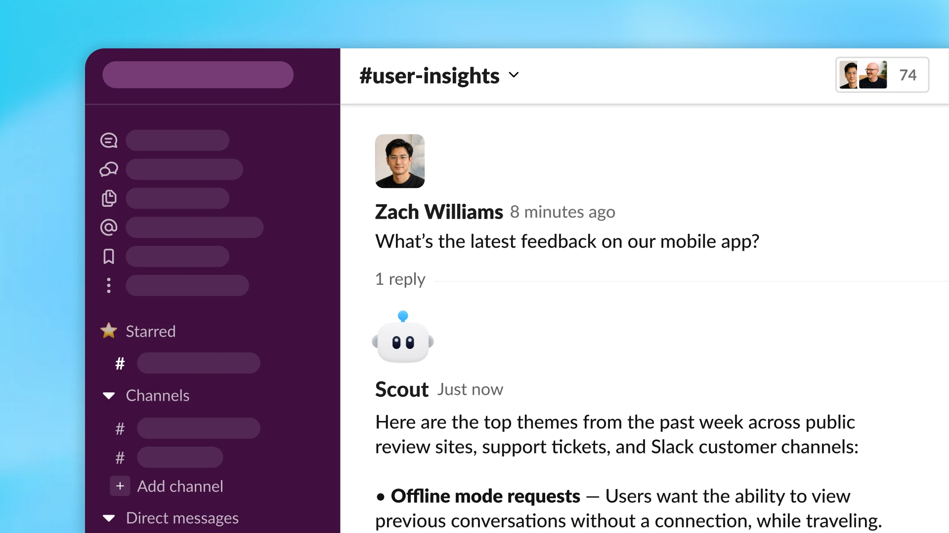 Официальный визуал OpenAI с workspace agent в Slack